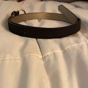 Sparkly Black Belt